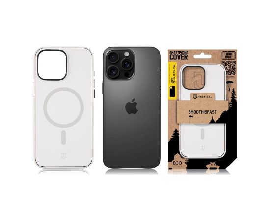 Tactical MagForce SmoothIsFast Cover Защитный чехол для Apple iPhone 16 Pro Max / меловой Чехлы - альтернативные
