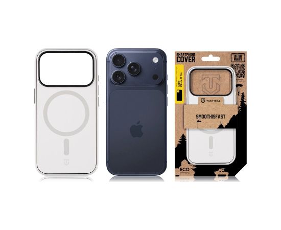 Tactical MagForce SmoothIsFast Cover Защитный чехол для Apple iPhone 17 Pro / меловой Чехлы - альтернативные