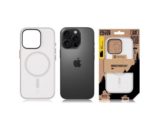 Tactical MagForce SmoothIsFast Cover Защитный чехол для Apple iPhone 16 Pro / меловой Чехлы - альтернативные