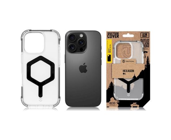 Tactical MagForce Hexagon Cover Защитный чехол для Apple iPhone 16 Pro / чёрный Чехлы - альтернативные