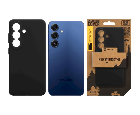 Tactical Velvet Smoothie Cover Aizsargapvalks priekš Samsung Galaxy S26 / asfalts Neoriģinālie Maciņi