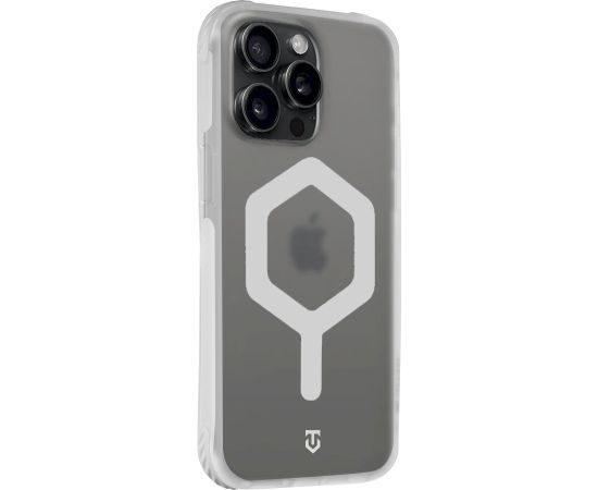 Tactical MagForce Hexagon Cover Aizsargapvalks priekš Apple iPhone 15 Pro Max / balts Neoriģinālie Maciņi