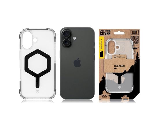 Tactical MagForce Hexagon Cover Защитный чехол для Apple iPhone 16 / чёрный Чехлы - альтернативные