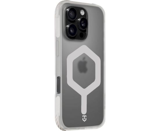 Tactical MagForce Hexagon Cover Aizsargapvalks priekš Apple iPhone 16 Pro / balts Neoriģinālie Maciņi