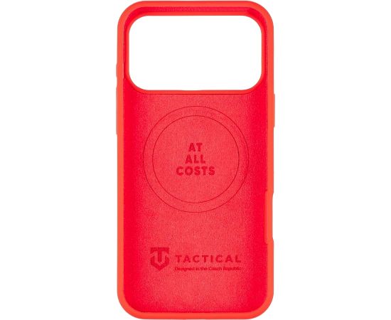 Tactical MagForce Velvet Smoothie Cover Aizsargapvalks priekš Apple iPhone 17 Pro Max / sarkans Neoriģinālie Maciņi
