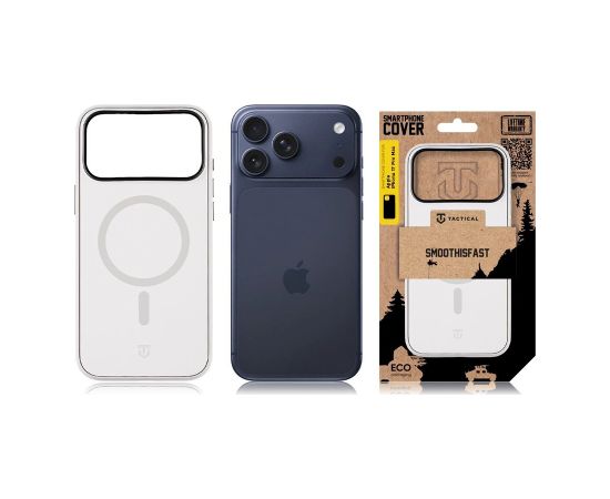 Tactical MagForce SmoothIsFast Cover Защитный чехол для Apple iPhone 17 Pro Max / меловый Чехлы - альтернативные