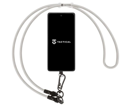 Tactical Wire Snake USB-C Kakla siksniņa mobilajiem telefoniem 1.2m / balts Data USB kabeļi
