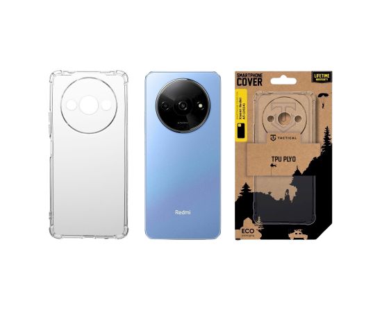 Tactical TPU Plyo Cover Aizsargapvalks priekš Xiaomi Redmi A3 2024 / caurspīdīgs Neoriģinālie Maciņi