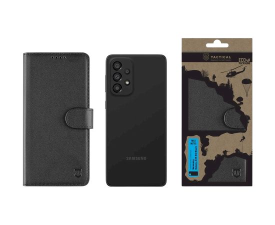 Tactical Field Notes Aizsargapvalks priekš Samsung Galaxy A33 5G / melns Neoriģinālie Maciņi