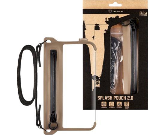 Tactical Splash Pouch 2.0 Водонепроницаемый чехол для телефона / тёмно-коричневый Чехлы - альтернативные