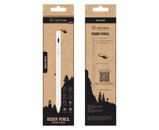 Tactical Roger Pencil Viedais zīmulis priekš iPad / balts Citi akses. planšetdatoriem