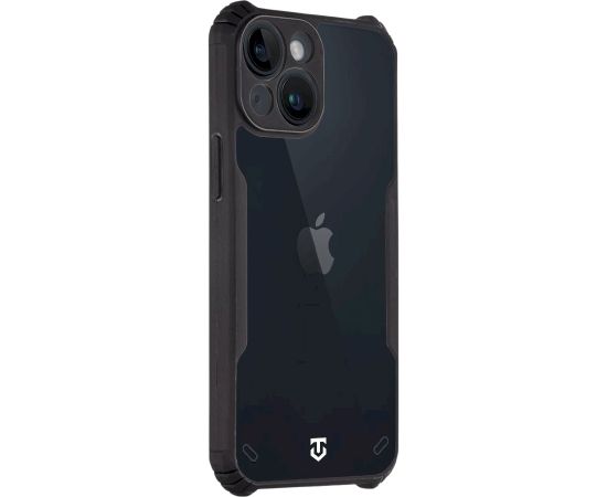 Tactical Quantum Stealth Cover Aizsargapvalks priekš Apple iPhone 13 mini / caurspīdīgs/melns Neoriģinālie Maciņi