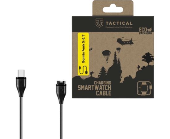 Tactical USB-C Кабель для зарядки и передачи данных для Garmin Fenix 5/6/7/8, Tactix 8 Дата USB-кабели
