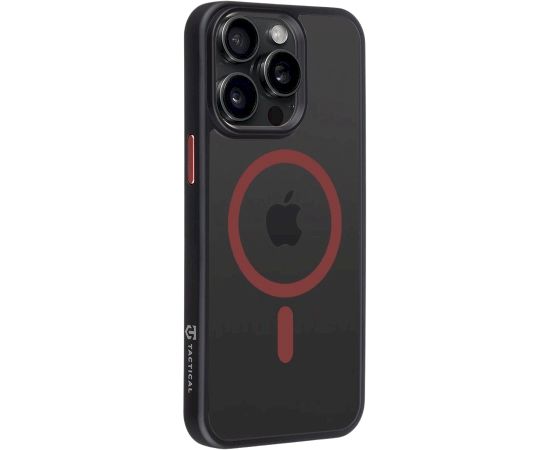 Tactical MagForce Hyperstealth 2.0 Aizsargapvalks priekš iPhone 15 Pro Max / melns/sarkans Neoriģinālie Maciņi