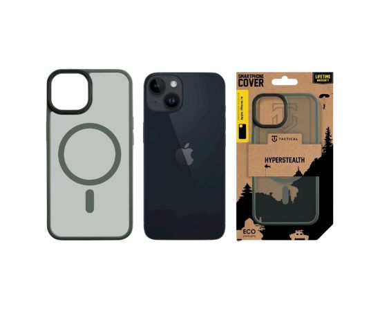 Tactical MagForce Hyperstealth Cover Aizsargapvalks priekš iPhone 14 / meža zaļš Neoriģinālie Maciņi