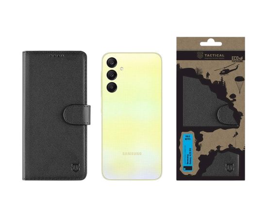 Tactical Field Notes Aizsargapvalks priekš Samsung Galaxy A25 5G / melns Neoriģinālie Maciņi