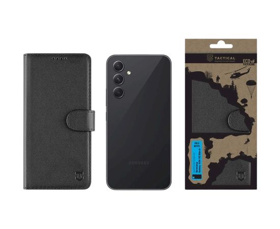 Tactical Field Notes Case Aizsargapvalks priekš Samsung Galaxy A54 5G / melns Neoriģinālie Maciņi