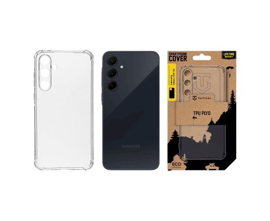 Tactical TPU Plyo Cover Aizsargapvalks priekš Samsung Galaxy A35 5G / caurspīdīgs Neoriģinālie Maciņi