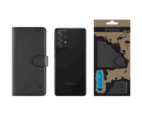 Tactical Field Notes Aizsargapvalks priekš Samsung Galaxy A52/A52 5G/A52s 5G / melns Neoriģinālie Maciņi
