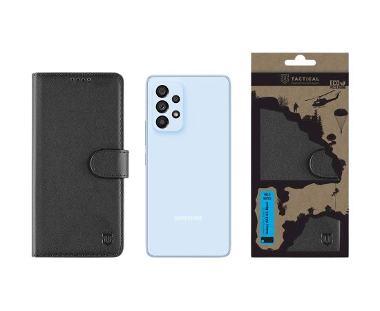 Tactical Field Notes Case Aizsargapvalks priekš Samsung Galaxy A53 5G / melns Neoriģinālie Maciņi
