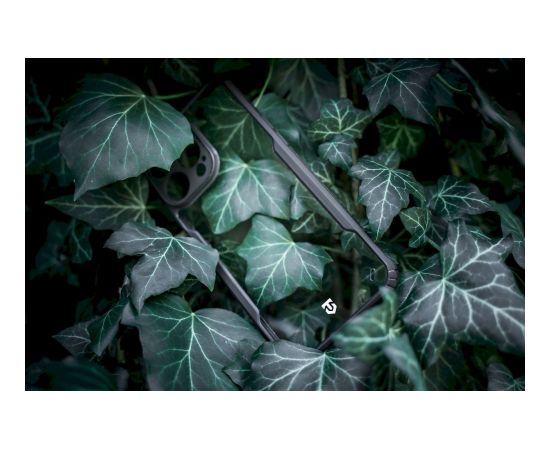 Tactical Quantum Stealth Cover Aizsargapvalks priekš Apple iPhone 14 / caurspīdīgs/melns Neoriģinālie Maciņi