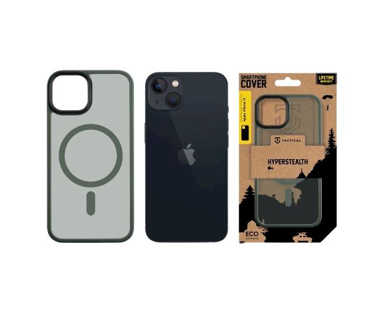 Tactical MagForce Hyperstealth Cover Aizsargapvalks priekš iPhone 13 / mežzaļš Neoriģinālie Maciņi