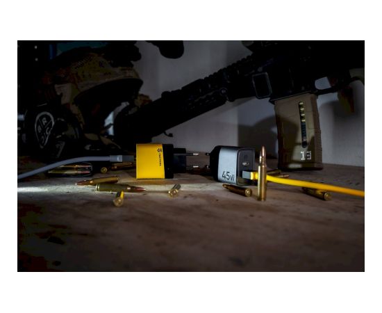 Tactical Microgrid GaN Charger Зарядное устройство 45W / серый Зарядные устройства