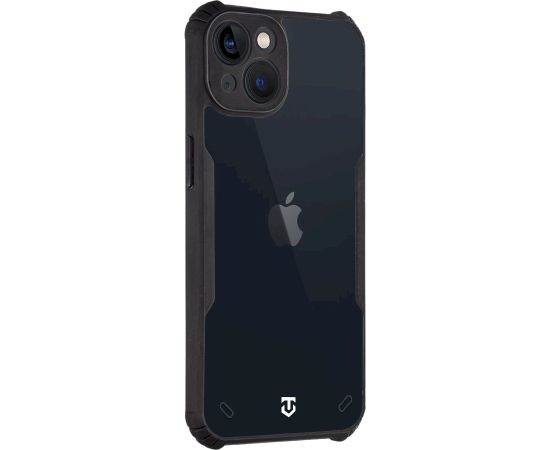 Tactical Quantum Stealth Cover Aizsargapvalks priekš Apple iPhone 13 / caurspīdīgs/melns Neoriģinālie Maciņi