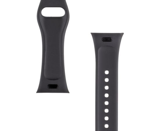 Tactical 844 Silicone Band Viedpulksteņu siksniņa priekš Redmi Watch 3 / melna Smart-Watch aksesuāri