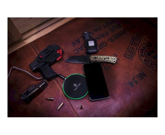 Tactical Base Plug Беспроводное зарядное устройство Bezvadu telefonu lādētāji