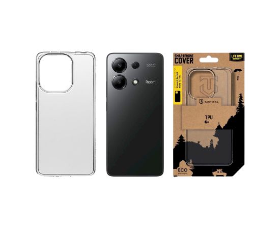 Tactical TPU Cover Aizsargapvalks priekš Xiaomi Redmi Note 13 4G / caurspīdīgs Neoriģinālie Maciņi