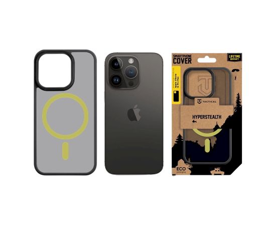 Tactical MagForce Hyperstealth 2.0 Cover Защитный чехол для iPhone 14 Pro Max / чёрный/жёлтый Чехлы - альтернативные