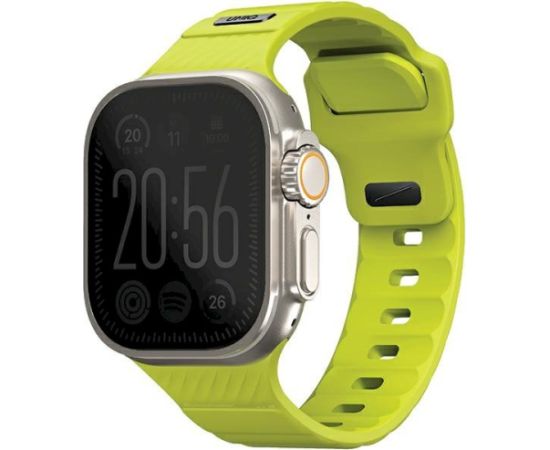 UniqStride FKM Rubber Ремешок для Apple Watch 42/44/45/49mm Smart pūlksteņu aksesuāri