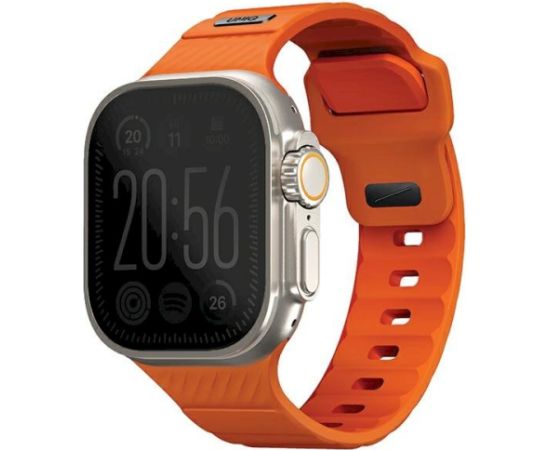 Uniq Stride FKM Rubber Ремешок для Apple Watch 42/44/45/49 мм Smart pūlksteņu aksesuāri