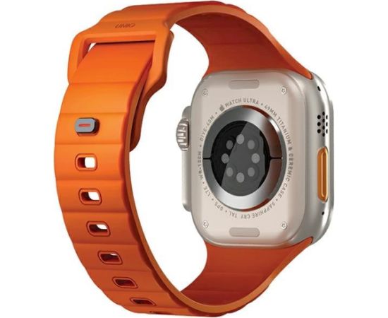 Uniq Stride FKM Rubber Ремешок для Apple Watch 42/44/45/49 мм Smart pūlksteņu aksesuāri