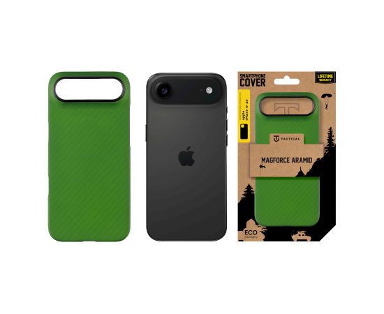 Tactical MagForce Aramid Cover Защитный чехол для Apple iPhone Air / зелёный Чехлы - альтернативные