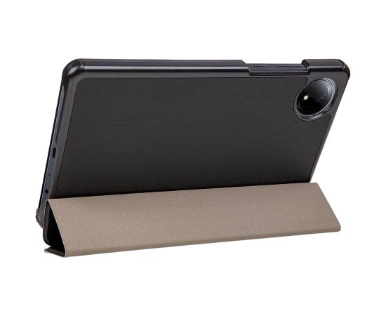 Tactical Book Tri Fold Case Planšetdatoru maciņš priekš Xiaomi Redmi Pad SE 8.7 / melns Maki Planšetdatoriem