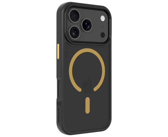 Tactical MagForce Hyperstealth 2.0 Cover Aizsargapvalks priekš iPhone 17 Pro / melns/dzeltens Neoriģinālie Maciņi