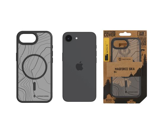 Tactical MagForce Hyperstealth Sika Cover Aizsargapvalks priekš iPhone 16e / asfalts Neoriģinālie Maciņi