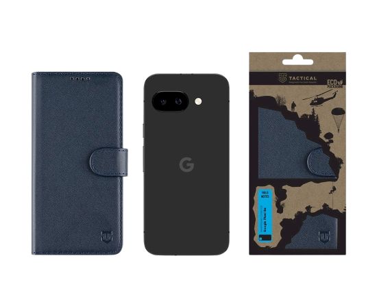 Tactical Field Notes Aizsargapvalks priekš Google Pixel 9a / zils Neoriģinālie Maciņi