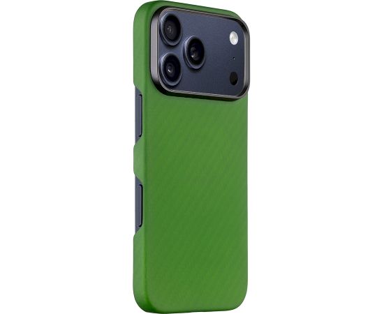 Tactical MagForce Aramid Cover Aizsargapvalks priekš Apple iPhone 17 Pro / zaļš Toad Neoriģinālie Maciņi