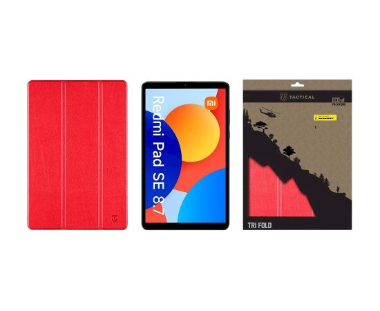 Tactical Book Tri Fold Case Чехол для планшета Xiaomi Redmi Pad SE 8.7" / красный Сумки, чехлы для планшетников