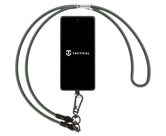 Tactical Wire Snake USB-C Ремешок на шею для телефонов 1.2m / зелёный Дата USB-кабели