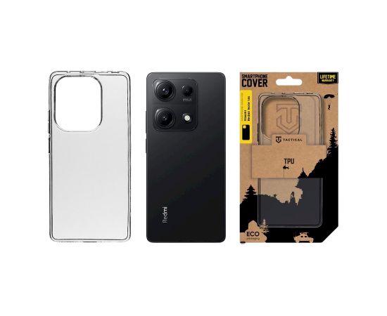 Tactical TPU Cover Aizsargapvalks priekš Xiaomi Redmi Note 14S / caurspīdīgs Neoriģinālie Maciņi