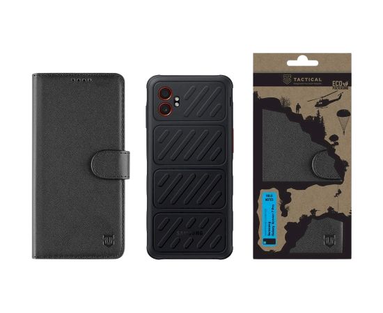 Tactical Field Notes Aizsargapvalks priekš Samsung Galaxy Xcover 7 Pro / melns Neoriģinālie Maciņi