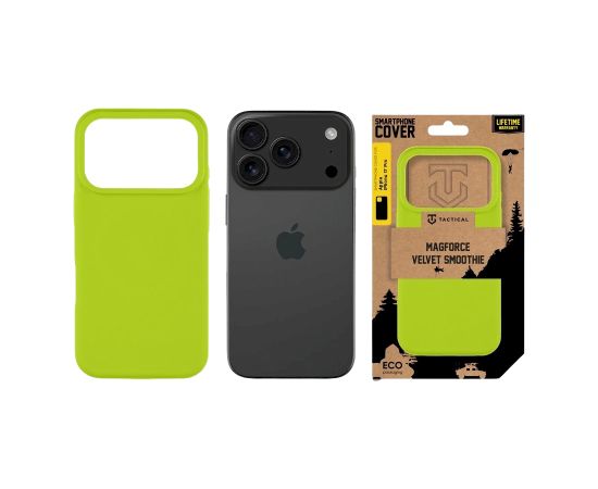 Tactical MagForce Velvet Smoothie Cover Aizsargapvalks priekš Apple iPhone 17 Pro / avokado Neoriģinālie Maciņi