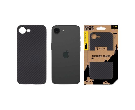 Tactical MagForce Aramid Cover Защитный чехол для Apple iPhone 16e / чёрный Чехлы - альтернативные