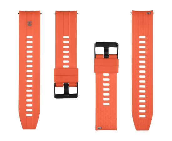 Tactical Quick Release Viedpulksteņu siksniņa 22mm / oranža Smart-Watch aksesuāri