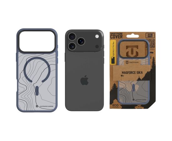 Tactical MagForce Hyperstealth Sika Cover Aizsargapvalks priekš iPhone 17 Pro Max / dziļi zils Neoriģinālie Maciņi