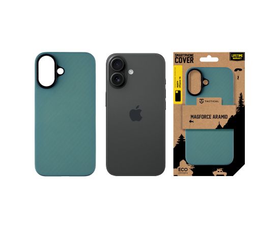 Tactical MagForce Aramid Cover Защитный чехол для Apple iPhone 16 / синий Чехлы - альтернативные